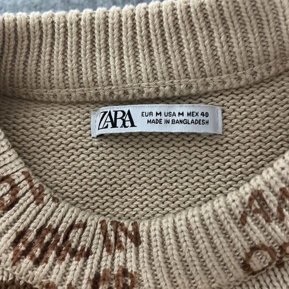 ZARA Basketball Vintage Sweater - Picture 3 of 4